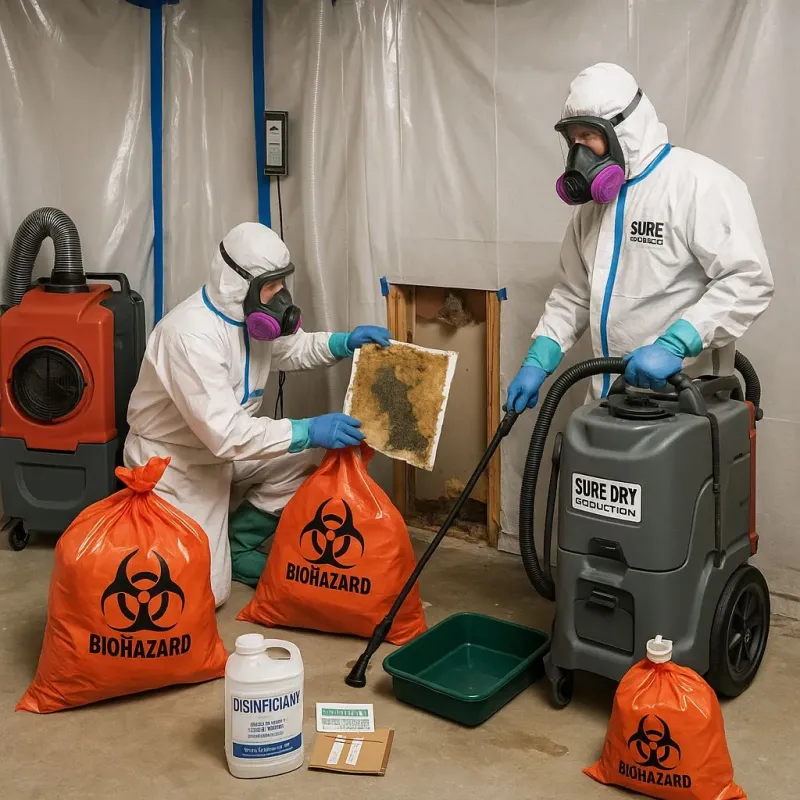 Contaminated Water Handling Protocols process in Mendota Heights, MN